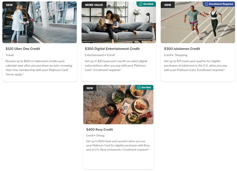 American Express Platinum Card Rewards