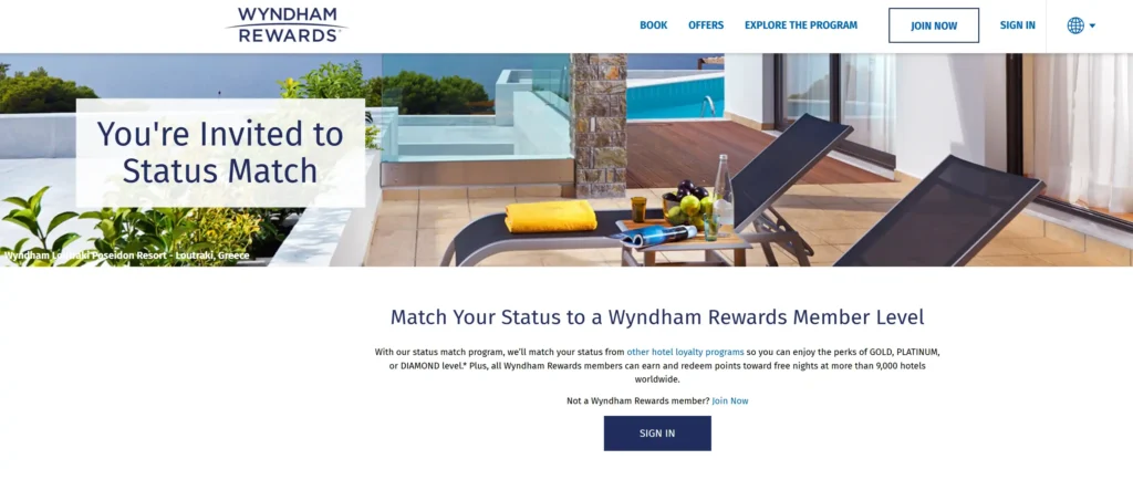 Wyndham Status Match 2025