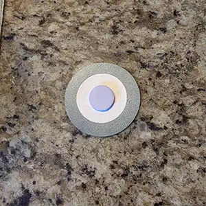 Center Button of Halloween Pokémon Ball